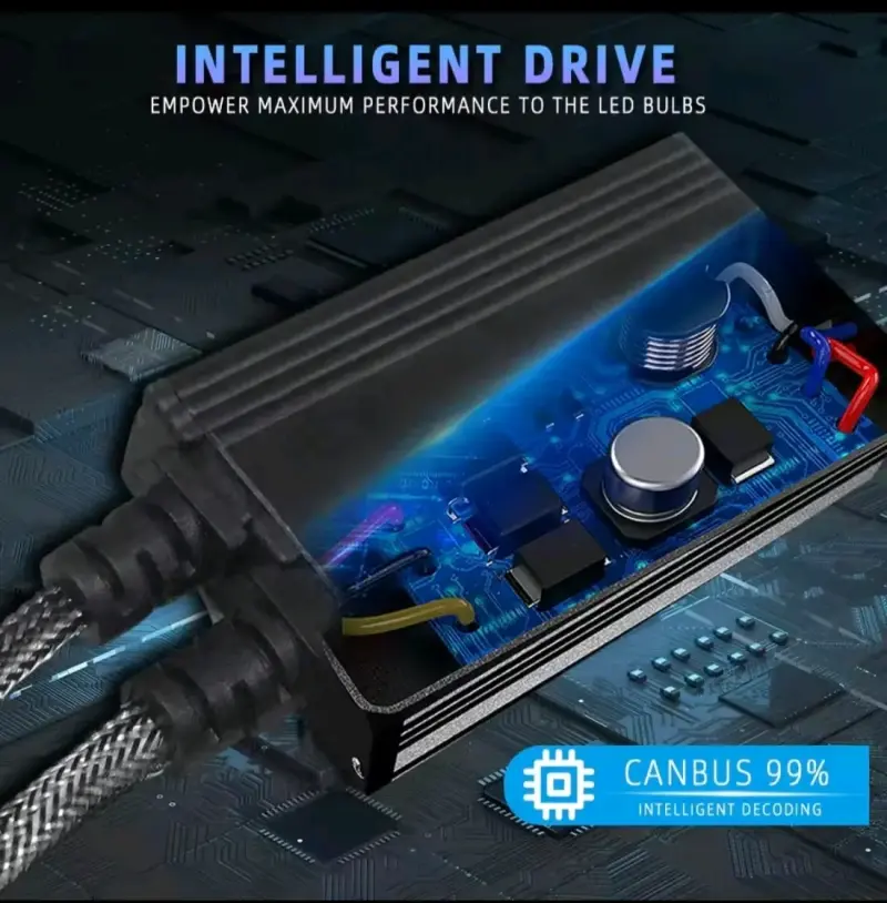 H4 LED para camion y auto alta calidad, potencia - 3