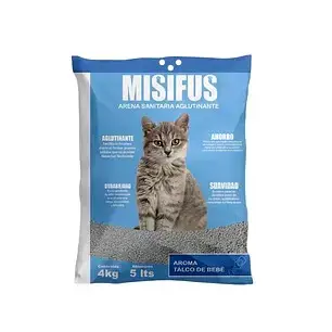 Arena Sanitaria Aglutinante Misifus 4kg - miniatura 2