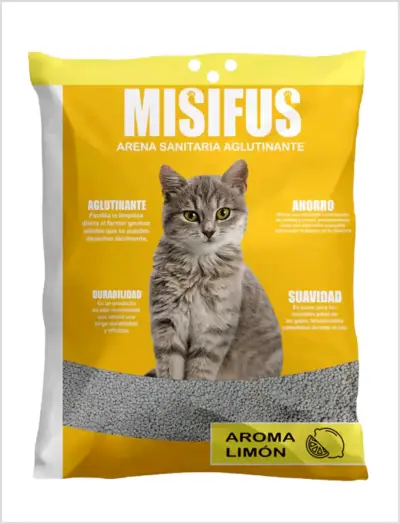 Arena Sanitaria Aglutinante Misifus 4kg - miniatura 4