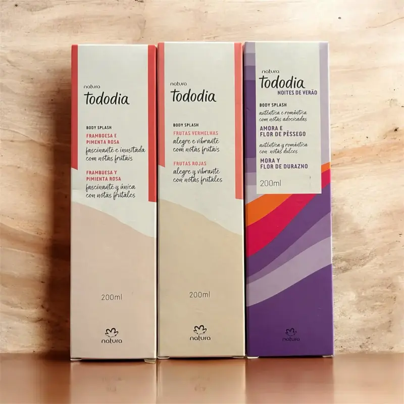Body Splash Natura Tododia 200ml