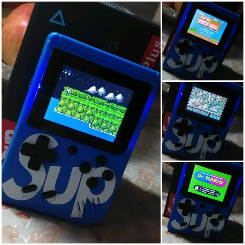 Consola portátil retro SUP con juegos clásicos