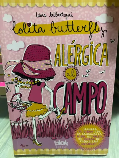 Libro Lolita Butterfly Alérgica al Campo - miniatura 1