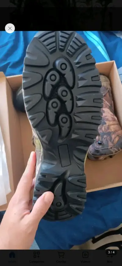 Botas tácticas con diseño camuflado - miniatura 2