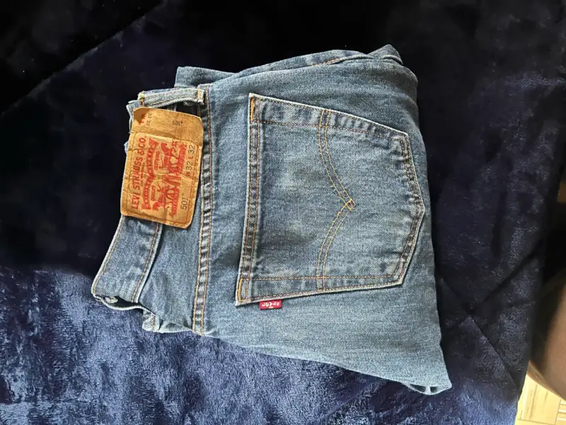 Jeans Levi's 501 clásicos de mezclilla