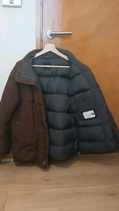 Chaqueta impermeable The North Face marrón - miniatura 5