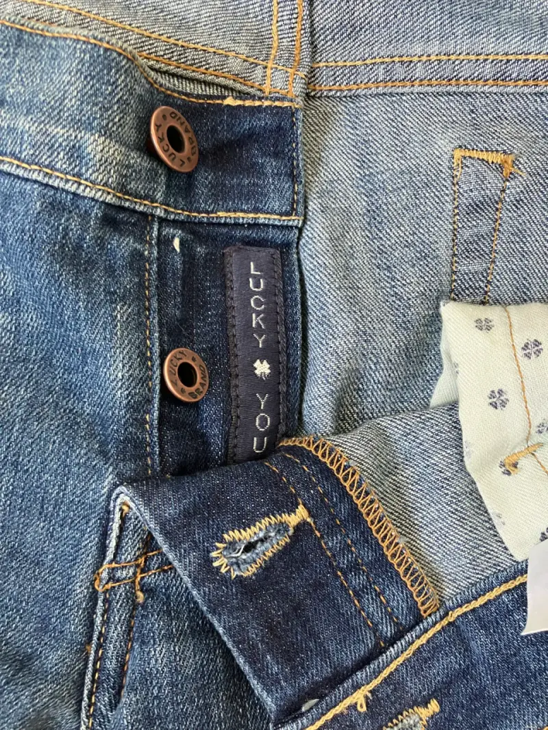 Jeans de mezclilla azul Lucky Brand para mujer - 1