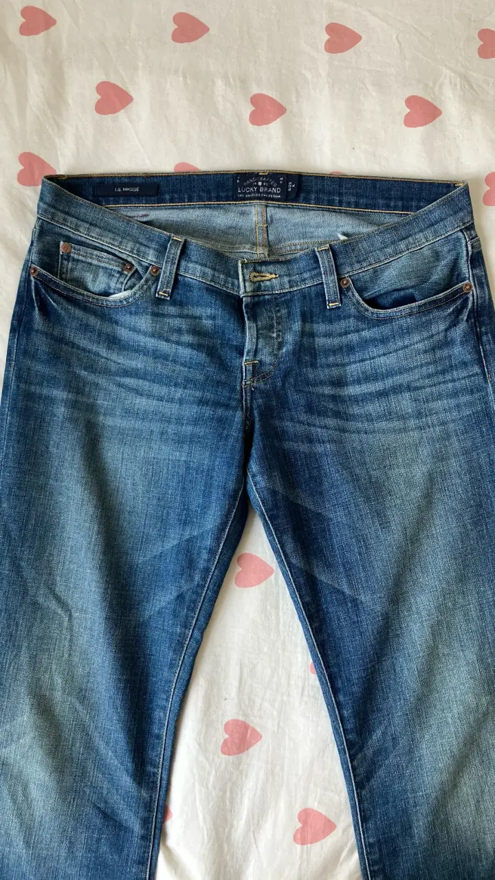 Jeans de mezclilla azul Lucky Brand para mujer - 2