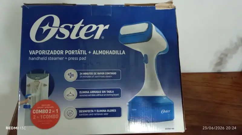 Vaporizador portátil Oster con almohadilla - 1