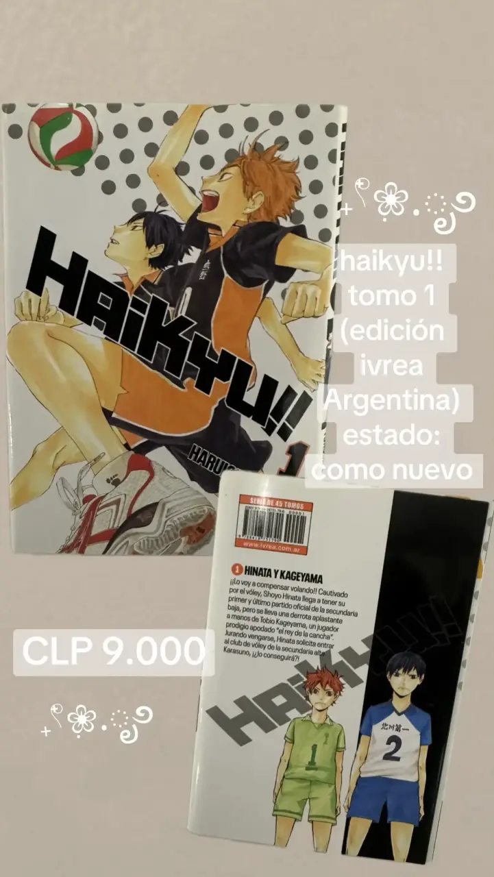 manga Haikyu!! Tomo 1 edición Ivrea
