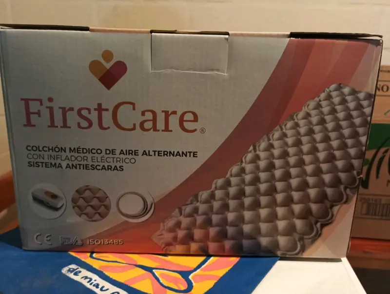 Colchón antiescaras FirstCare con inflador e - 1