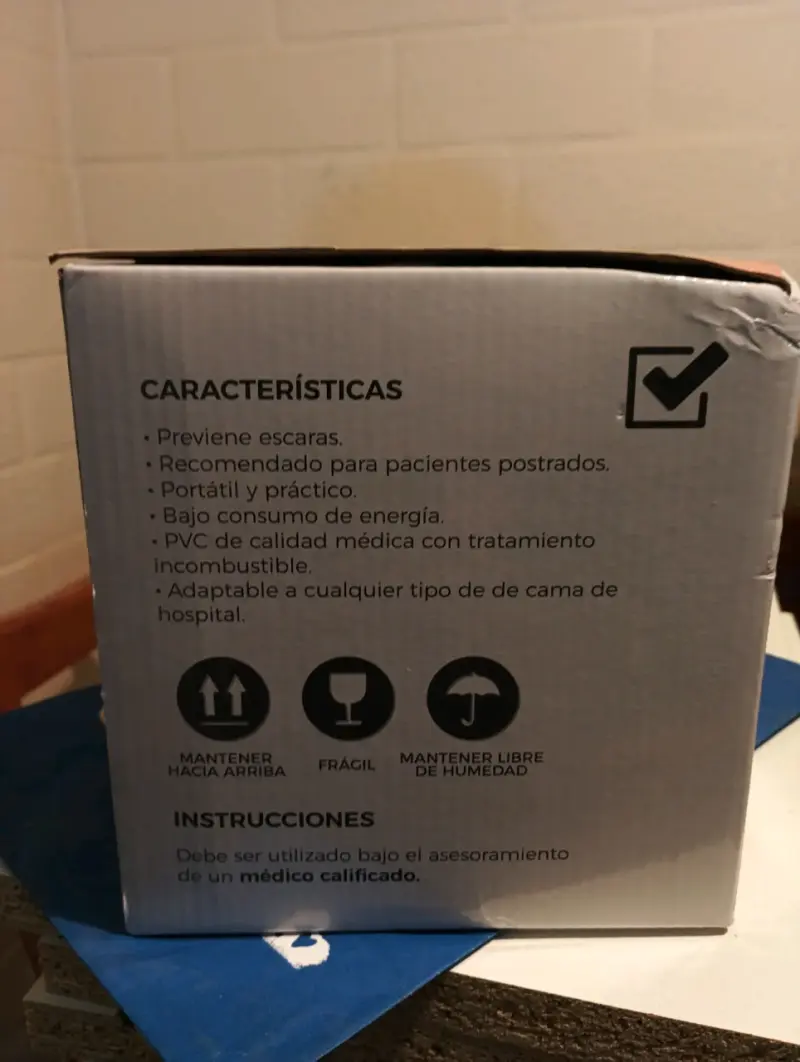 Colchón antiescaras FirstCare con inflador e - 3