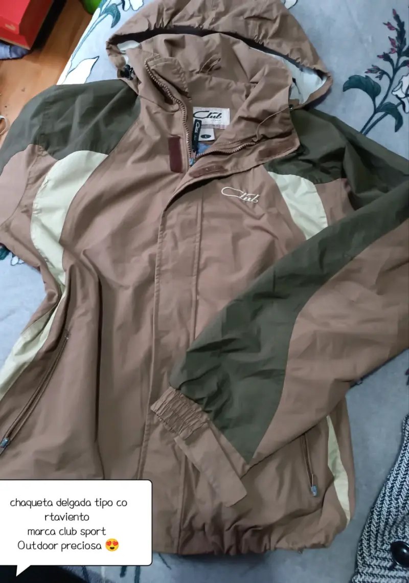 Chaqueta cortaviento Club Sport outdoor