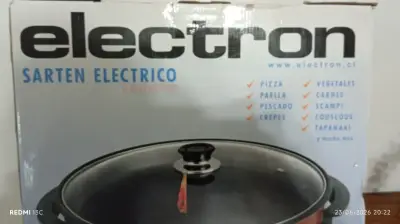 Sartén Eléctrico Electron BA-1254 1300W - miniatura 3