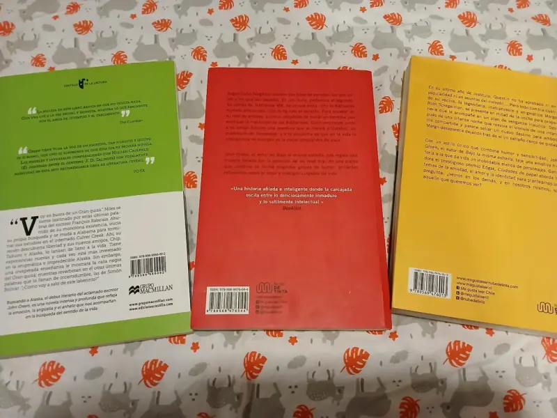 Lote de libros juveniles de Jhon Green - 2