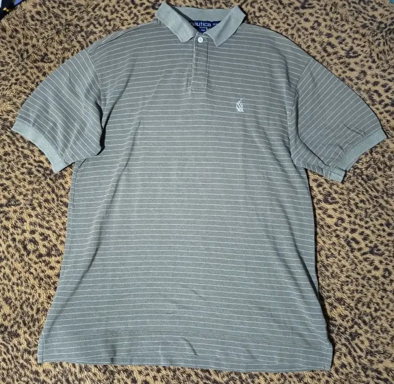 Polera Cuello Polo Nautica - 1