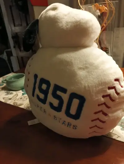 Peluche Snoopy Miniso de béisbol - miniatura 2