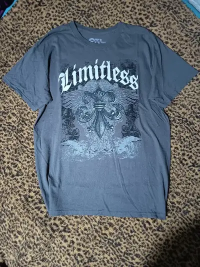 Polera Gris Y2K - miniatura 1