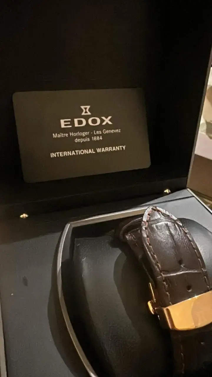 Reloj Edox Les Bémonts automático - 3
