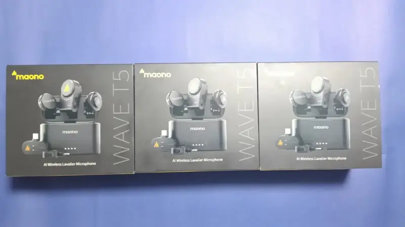 Micrófono Lavalier Inalámbrico AI Maono Wave T5