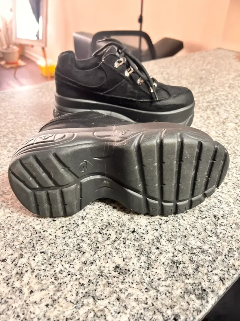 Zapatillas negras de plataforma Gotta - 4