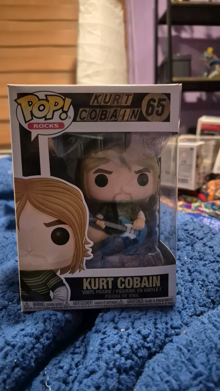 Figura Funko Pop Kurt Cobain 65
