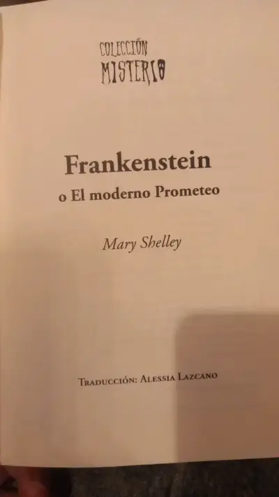 Libro Frankenstein de Mary Shelley - Edición Plutón - miniatura 3