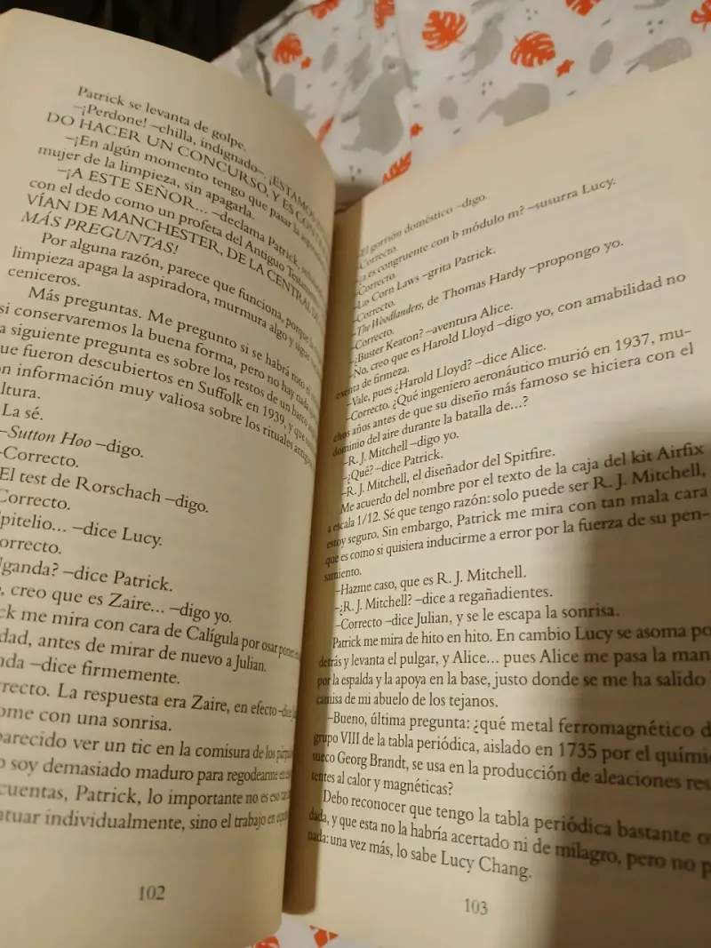 Libro 'No hay más preguntas' de David Nicholls - 3