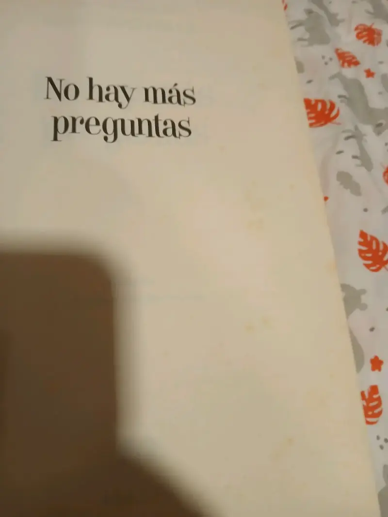Libro 'No hay más preguntas' de David Nicholls - 4