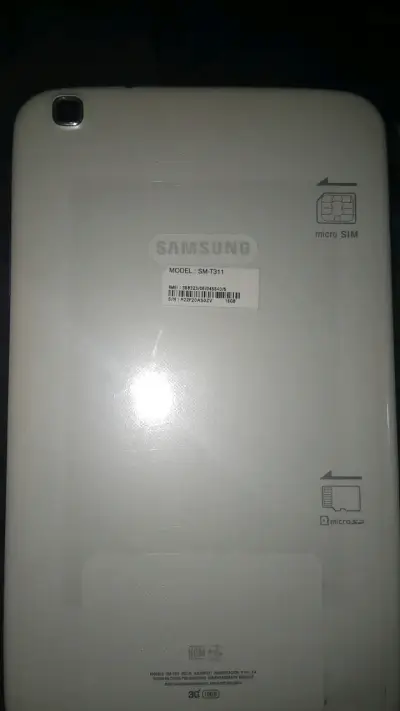 Tablet Samsung Galaxy Tab blanca en buen estado - miniatura 2