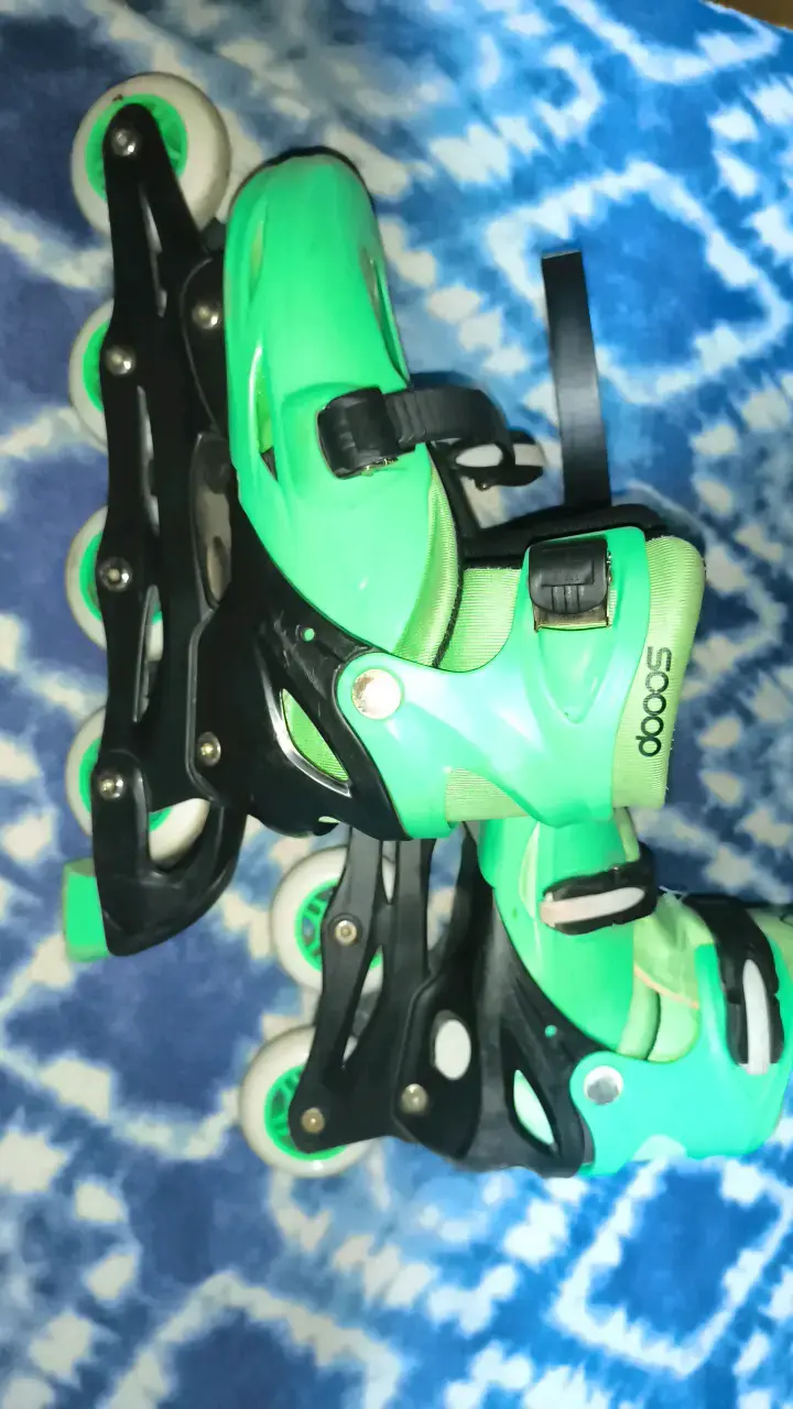 Patines en línea verdes para adultos - 3