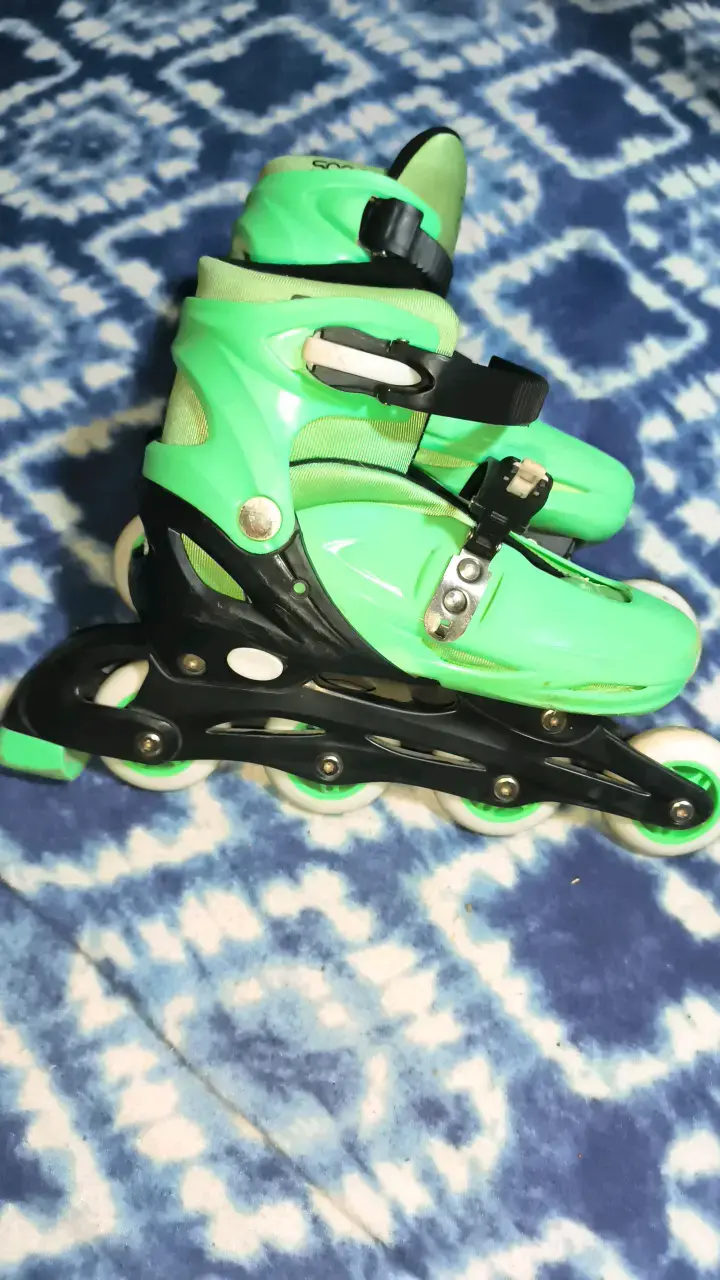 Patines en línea verdes para adultos - 4