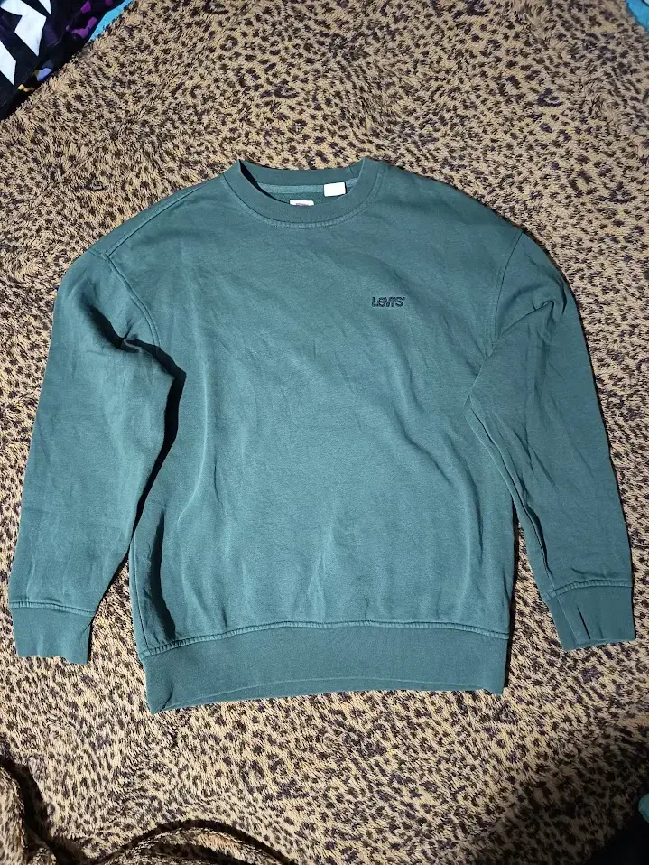 Polerón verde Levi's Crewneck - 1
