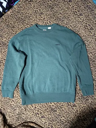 Polerón verde Levi's Crewneck - miniatura 1