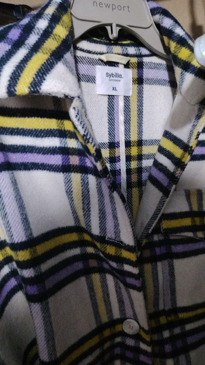Camisa de franela a cuadros Sybilla XL - 2