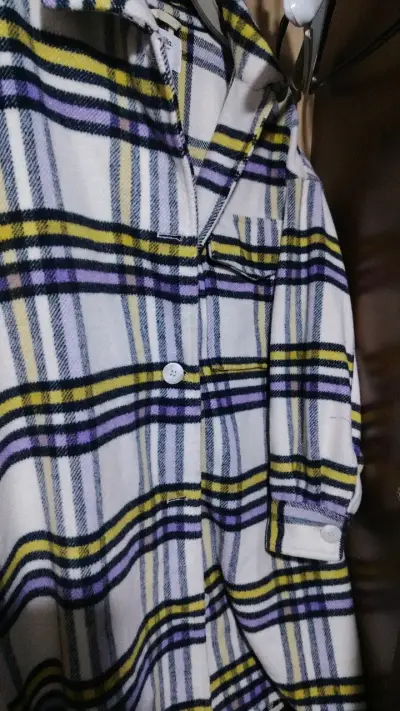 Camisa de franela a cuadros Sybilla XL - miniatura 3