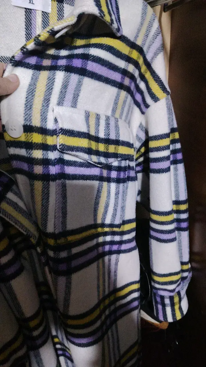 Camisa de franela a cuadros Sybilla XL - 4