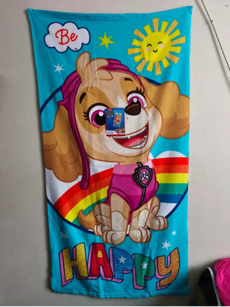 Toalla infantil Paw Patrol, Bluey. - 2
