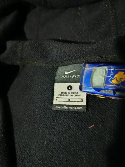 Polerón Nike Negro - miniatura 2