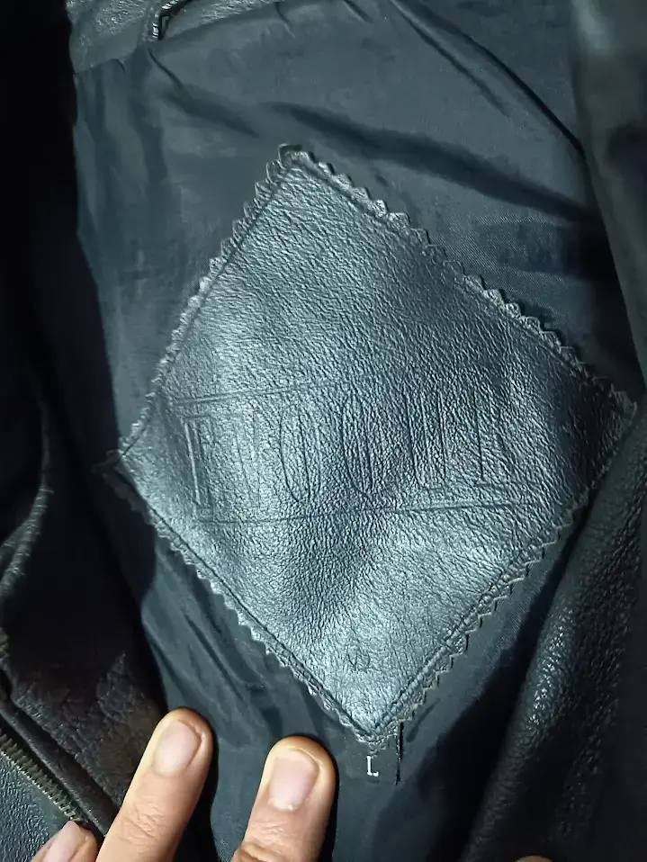Chaqueta de cuero negra para Mujer - 2