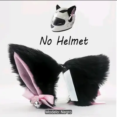 Orejas de gato para casco de motocicleta - miniatura 3