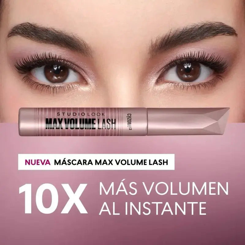 Máscara de Pestañas Cyzone Max Volume Lash - 1