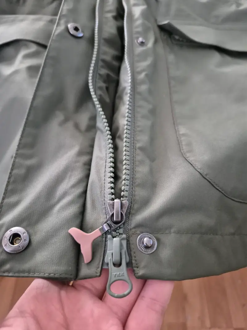 Chaqueta impermeable verde Haka Honu - 6