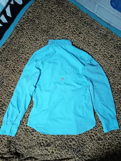 Camisa celeste columbia de mujer - miniatura 2