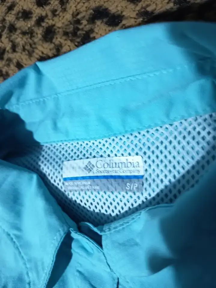 Camisa celeste columbia de mujer - 4