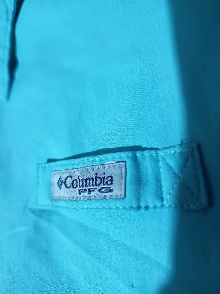 Camisa celeste columbia de mujer - 5