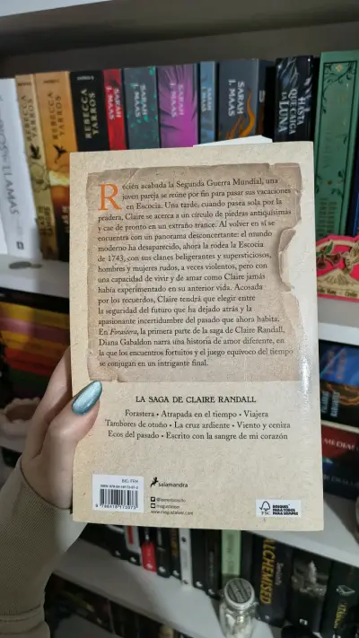 Libro 'Forastera' de Diana Gabaldon, original - miniatura 2