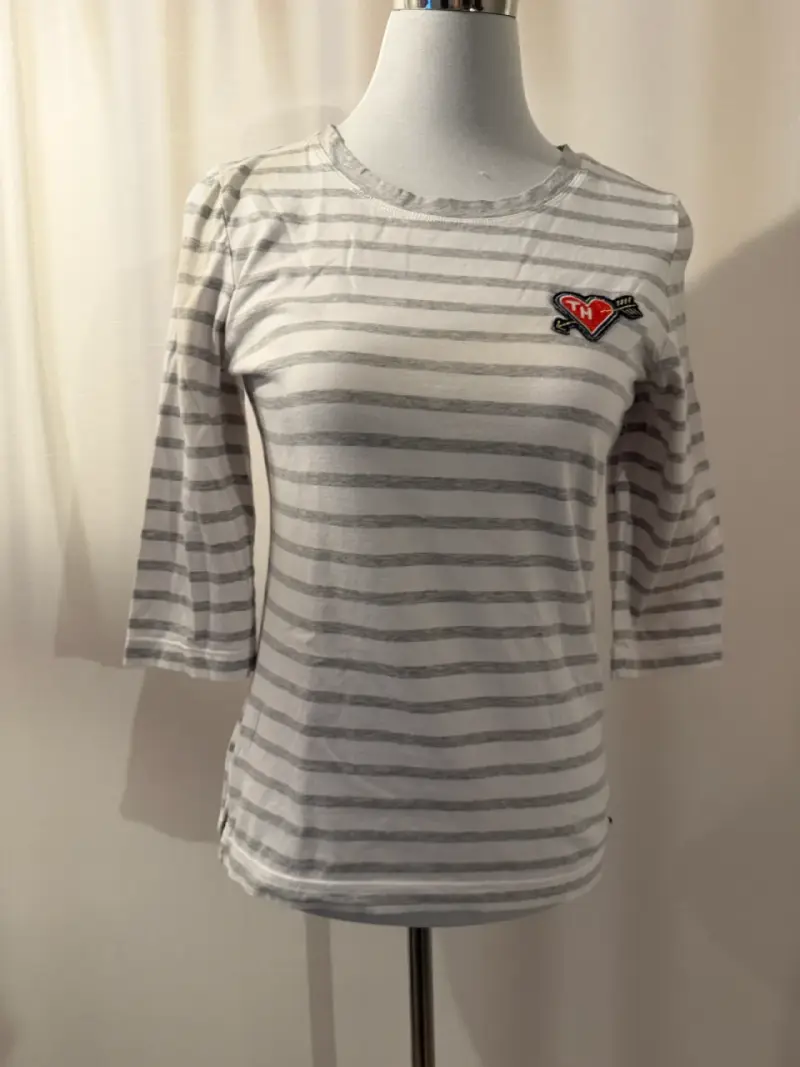 Polera rayada tommy hilfiger talla S - 1