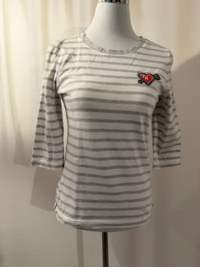 Polera rayada tommy hilfiger talla S - miniatura 1