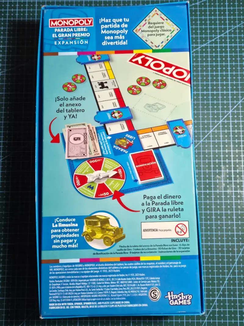 Expansión Monopoly Parada Libre (Sellado) - 2