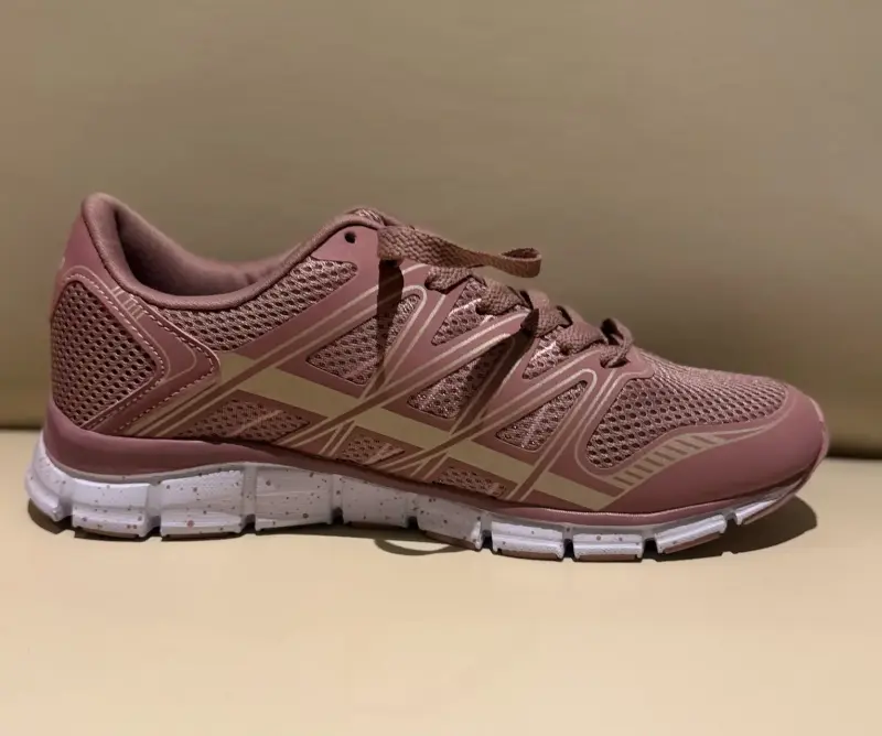 Zapatillas deportivas rosadas para mujer - 1